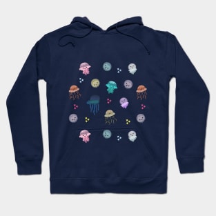 Sea Jelly Square Hoodie